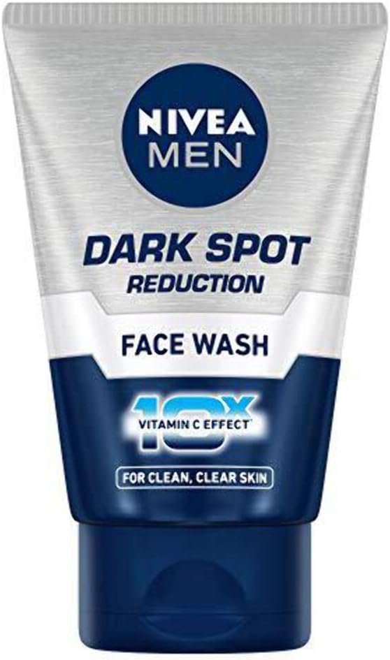 Nivea Men Dark Spot Reduction Face Wash with 10X Whitening Effect - 100g