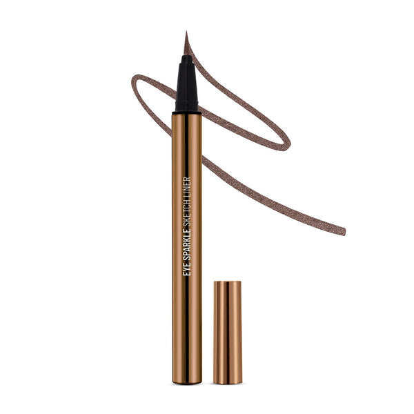 Swiss Beauty - Eye Sparkle Waterproof Sketch Eyeliner 0.6g - Glitter Brown 06