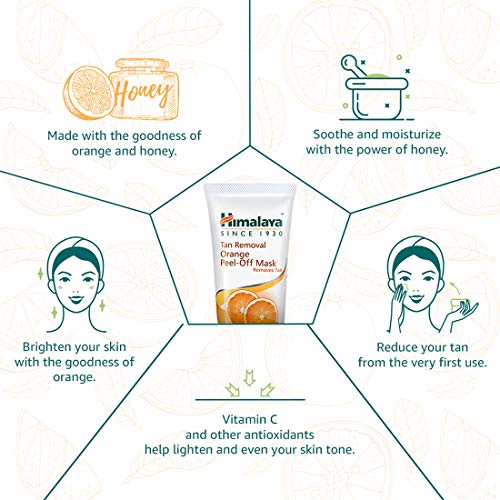 Himalaya - Tan Removal Orange Peel-Off Mask 100g