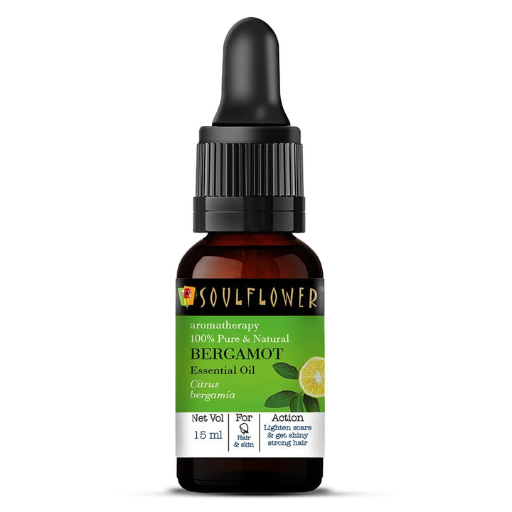 SoulFlower - Bergamot Essential Oil to Uplift Senses 15ml