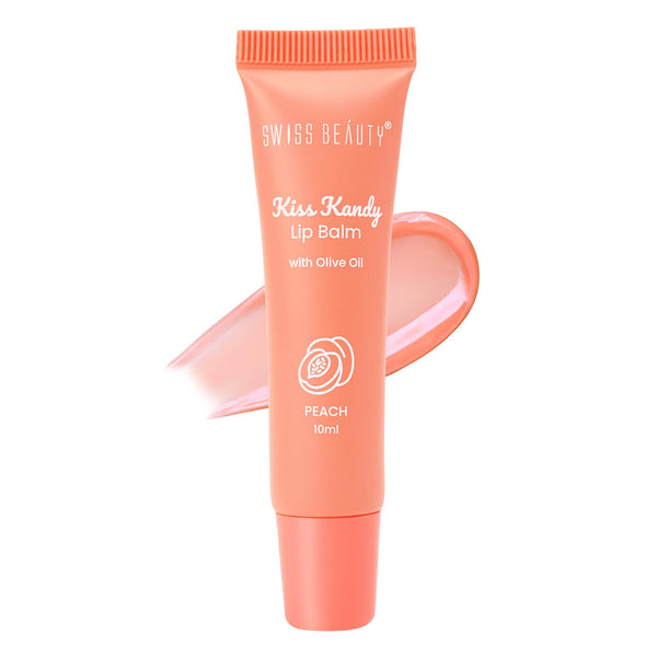Swiss Beauty Kiss Kandy Lip Balm Shade 01 Peach