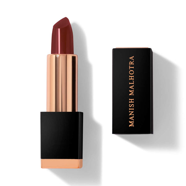 MyGlamm - Manish Malhotra Soft Matte Lipstick - Velvet Wine (Deep Maroon Shade) | Long Lasting, Hydrating, Moisturising, Matte Finish Creamy Lipstick