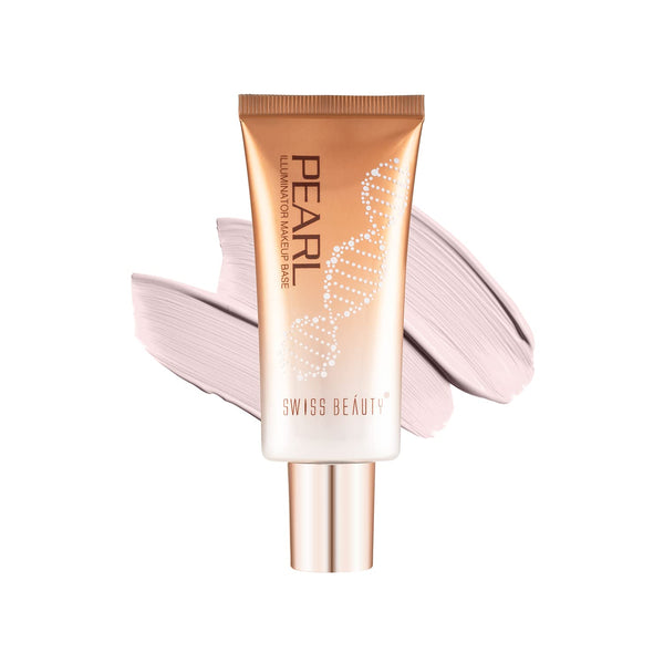 Swiss Beauty - Pearl Illuminator Makeup Base Silver Pink Shade No. 2