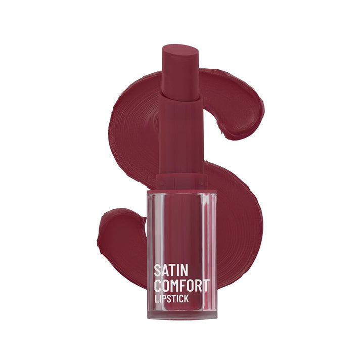 Swiss Beauty - Satin Comfort Lipstick Shade No. 11 Wine Stain