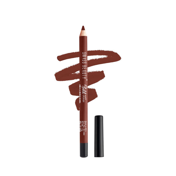 Swiss Beauty Bold Matt Lipliner Cherry Brown