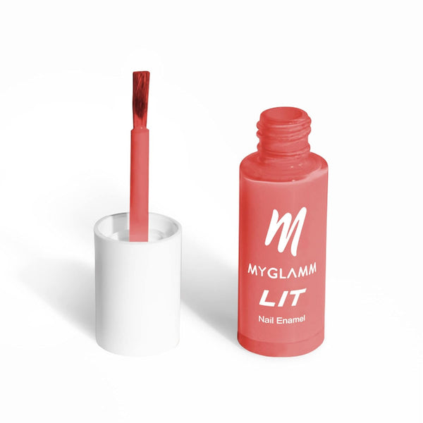 MyGlamm - LIT Long Lasting Nail Enamel 7ml - Morning After
