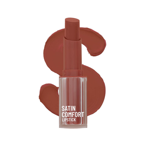 Swiss Beauty - Satin Comfort Lipstick Shade No. 03 Roasted Brown