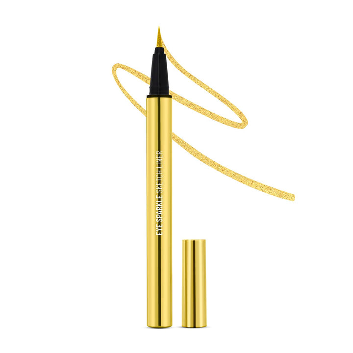 Swiss Beauty - Eye Sparkle Waterproof Sketch Eyeliner 0.6g - Shade No. 02 Charming Gold