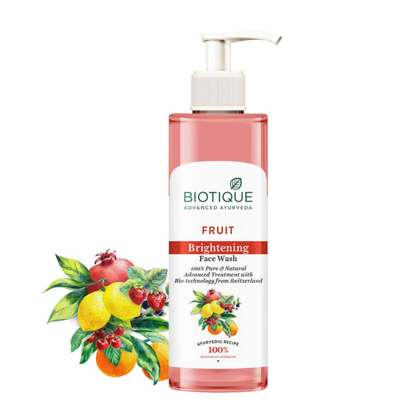 Biotique Pure & Natural Fruit Brightening Face Wash 200ml