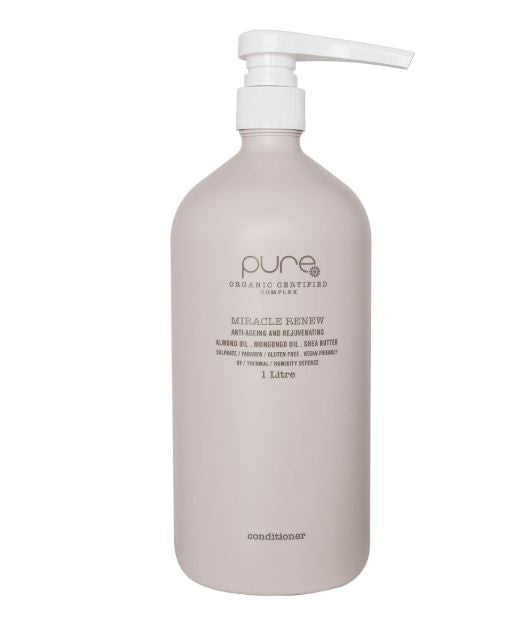 PURE ORGANIC Miracle Renew Conditioner 1LT - Kess Hair and Beauty