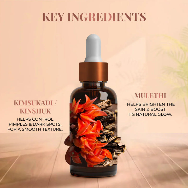 Just Herbs - Kimsukadi Tail: Glow Boosting Facial Oil 30 ml