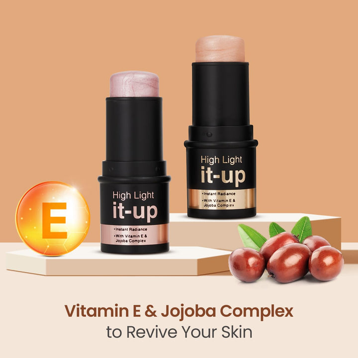 Swiss Beauty - High Light It-Up Highlighter Stick Radiant Pink Shade No. 3