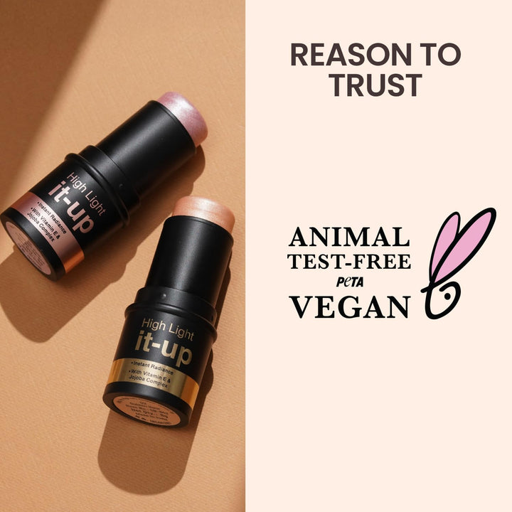 Swiss Beauty - High Light It-Up Highlighter Stick Radiant Pink Shade No. 3