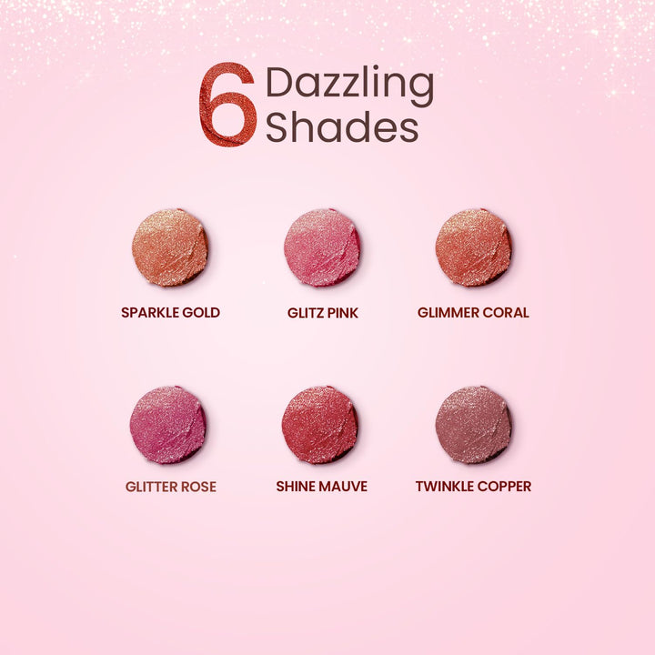 Swiss Beauty - More Than Glitter Lipstick Shade No. 04 Glitter Rose