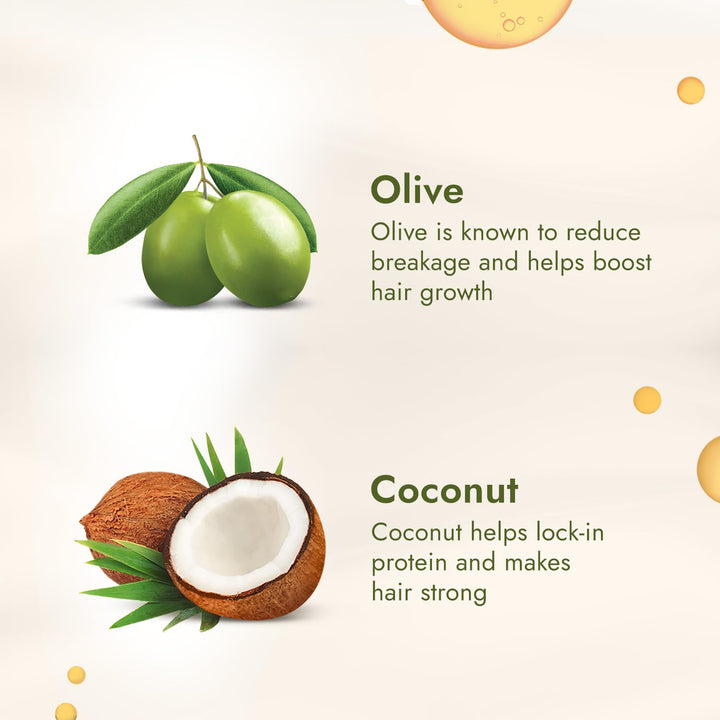 Parachute - Advansed Olive Enriched Coconut Hair Oil, Upto 10X Less Hair Fall And 90% Stronger Hair 300ml