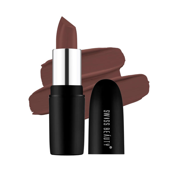 Swiss Beauty - Pure Matte Lipstick Shade No. 226 Espresso