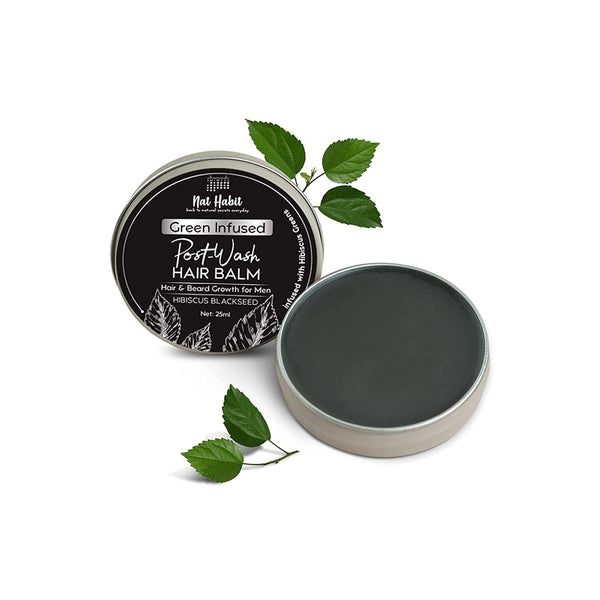 Nat Habit - Green Infused Post-Wash Hair Balm Hibiscus Blackseed 25ml