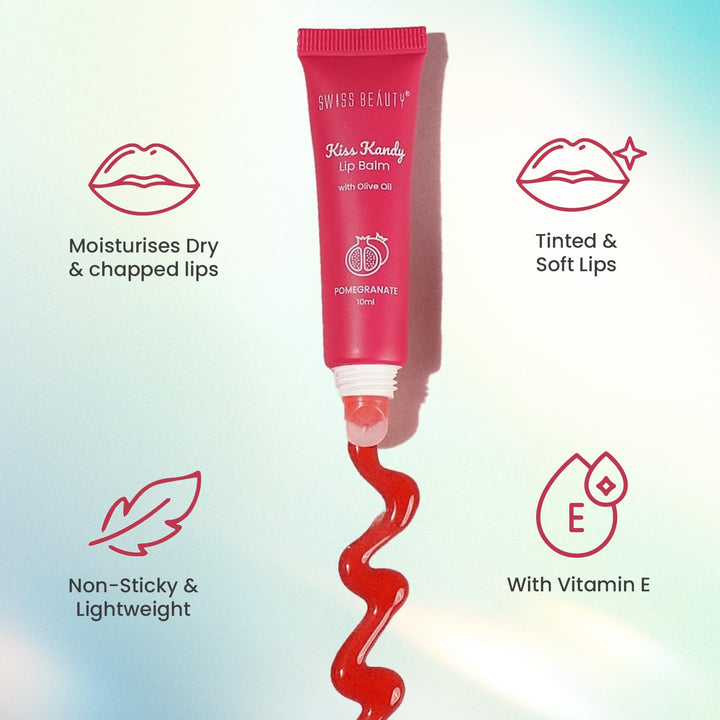 Swiss Beauty - Kiss Kandy Lip Balm Shade 02 Water Melon