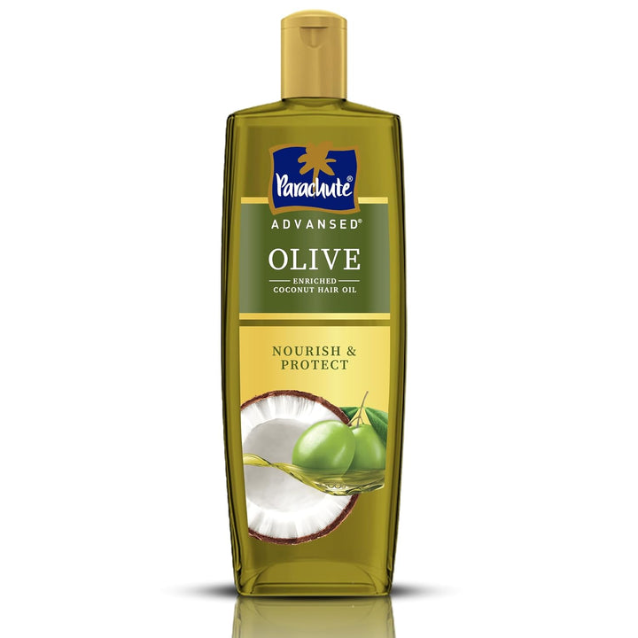 Parachute - Advansed Olive Enriched Coconut Hair Oil, Upto 10X Less Hair Fall And 90% Stronger Hair 300ml