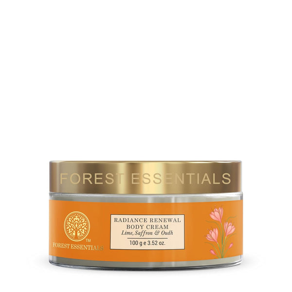 Forest Essentials - Radiance Renewal Body Cream Lime Saffron & Oudh 100g