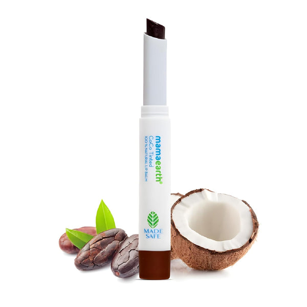 Mamaearth - CoCo Tinted 100% Natural Lip Balm with CoCo and Vitamin E 2g