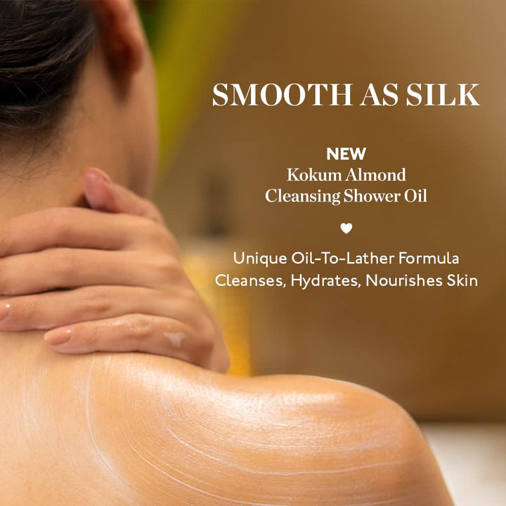 Kama Ayurveda - Kokum Almond Cleansing Shower Oil 200ml