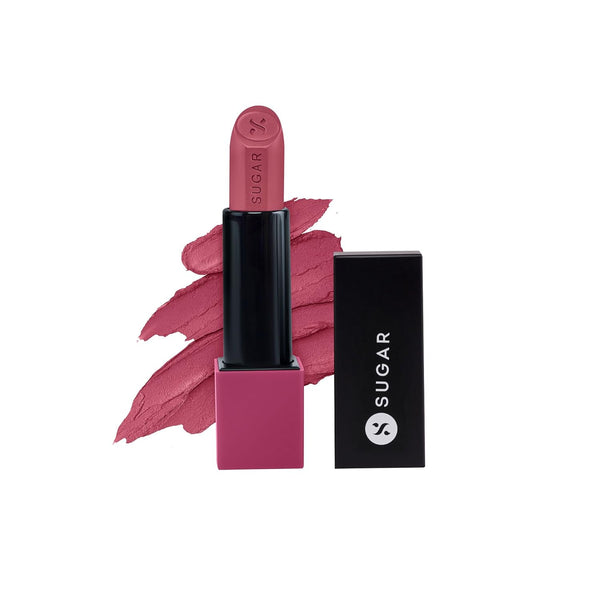 Sugar - Glide Peptide Serum Lipstick with Vitamin E |1 Swipe Full Coverage - 05 Parisian Pink 4.2g
