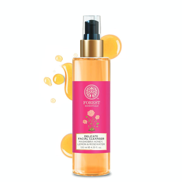 Forest Essentials - Delicate Facial Cleanser Mashobra Honey, Lemon & Rosewater 130ml