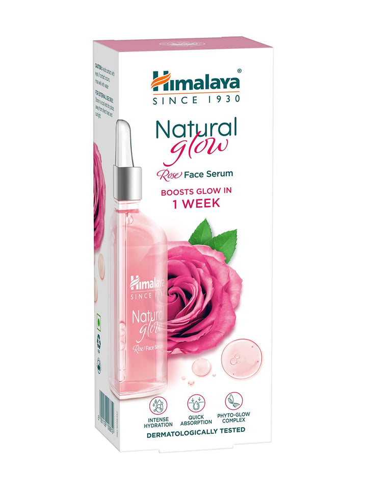 Himalaya - Natural Glow Rose Face Serum with 5% Niacinamide and 5% Rose Extracts 30ml