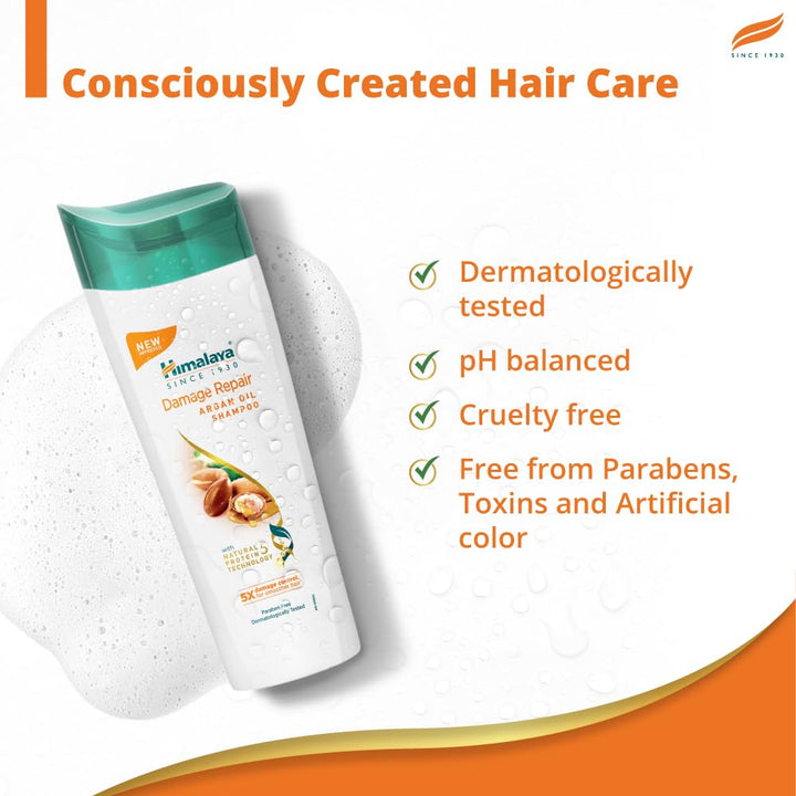 Himalaya - Argan Oil Shampoo for Damage Repair 180ml