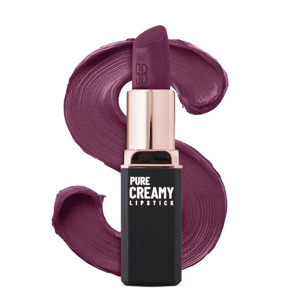 Swiss Beauty - Pure Creamy Lipstick Shade No. 18 Wine & Fine