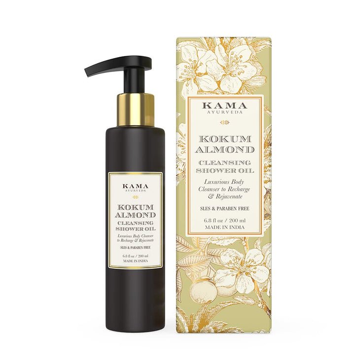 Kama Ayurveda - Kokum Almond Cleansing Shower Oil 200ml