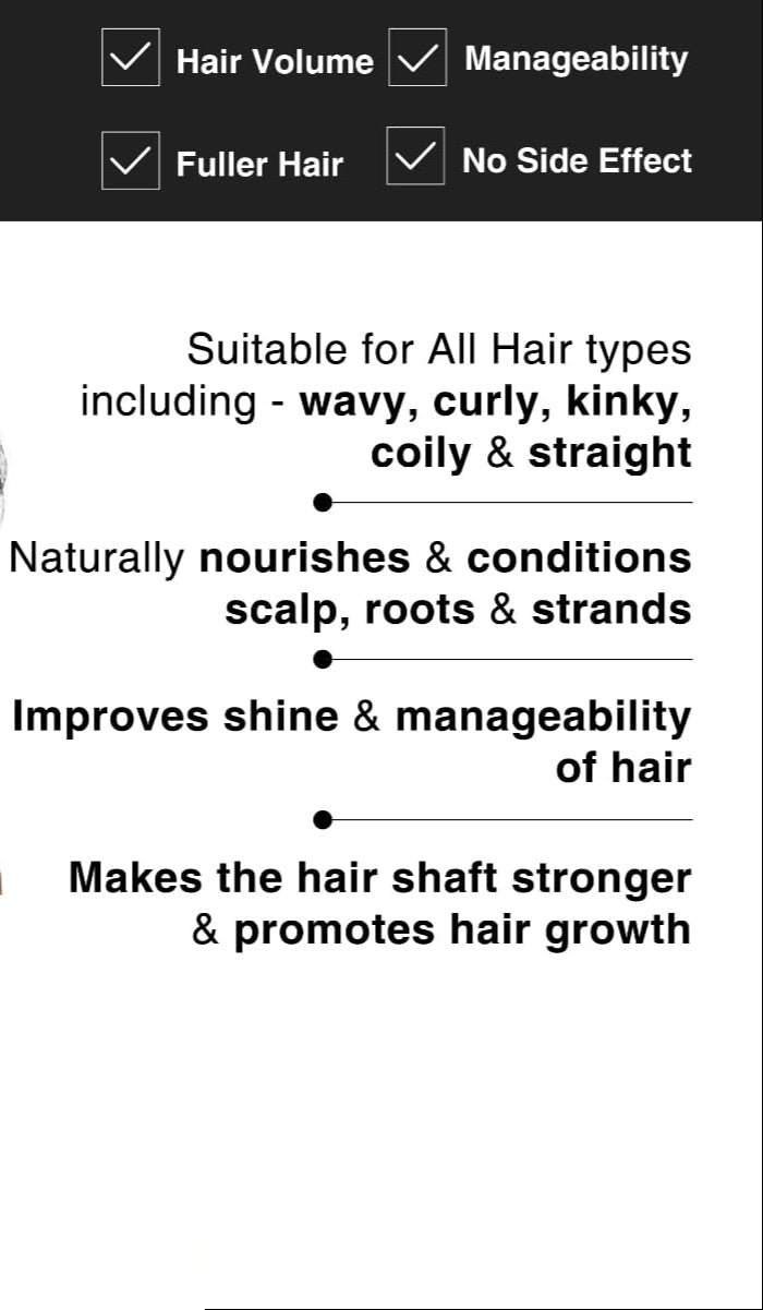 SoulFlower - Pure & Natural Virgin Coconut Oil Clinically proven for Hair Growth 225ml