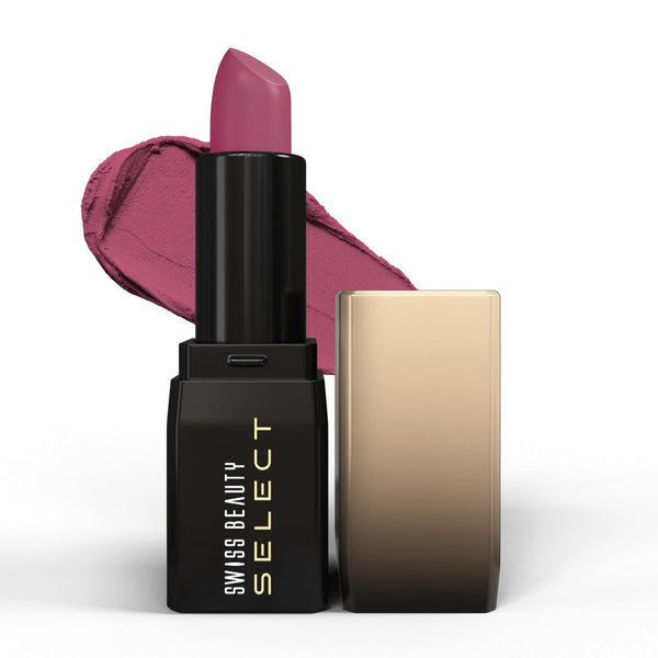 Swiss Beauty - Select Dare To Matte Lipstick Shade No. 05 Mauve Opulence