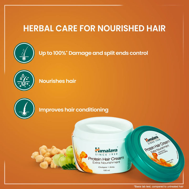 Himalaya - Protein Hair Cream for Extra Nourishment with Chickpea & Amla 200ml