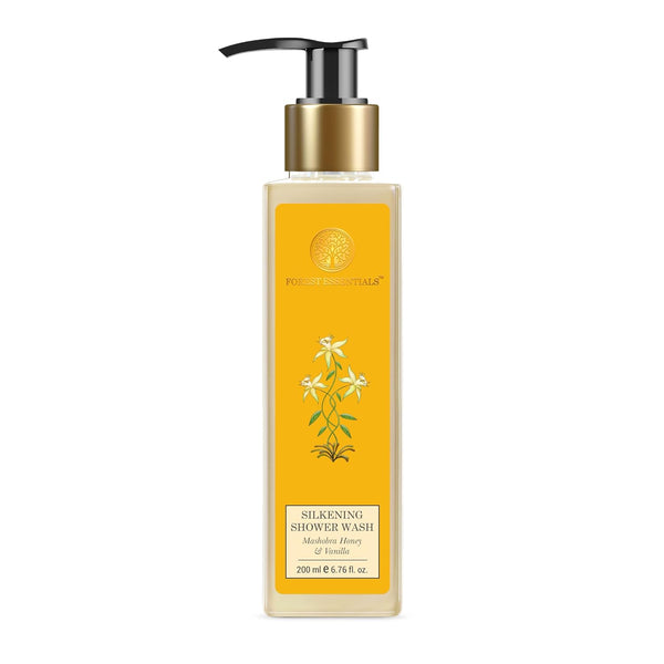 Forest Essentials - Silkening Shower Wash Mashobra Honey & Vanilla 200ml