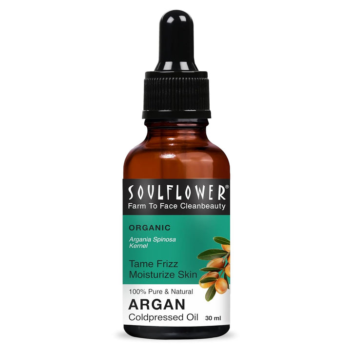 SoulFlower - Moroccan Argan Oil to Tame Frizz & Nourish Skin 30ml