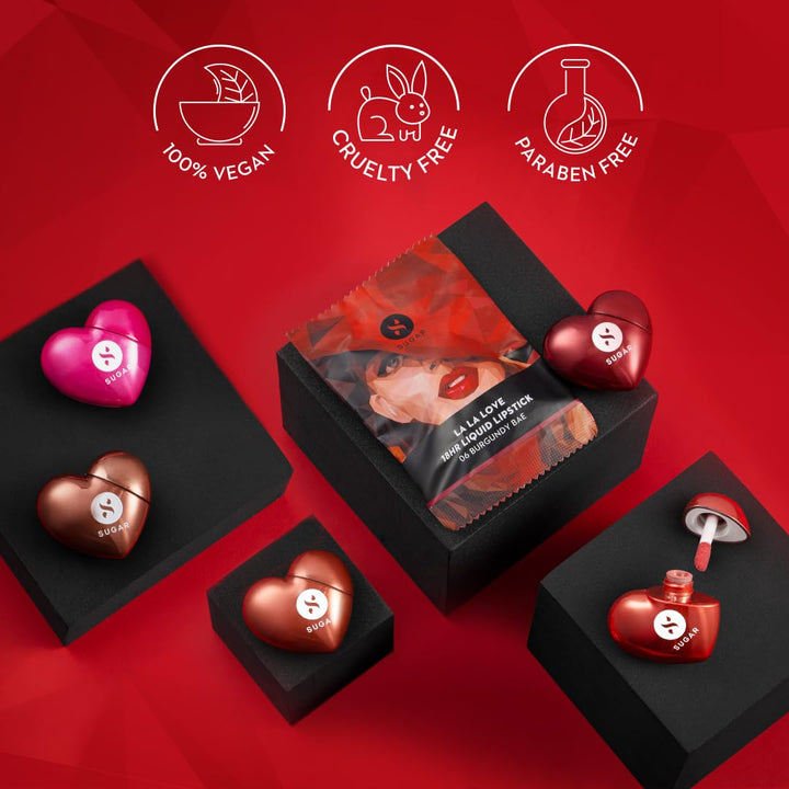 Sugar - La La Love 18HR Liquid Lipstick 01 Cherry Crush