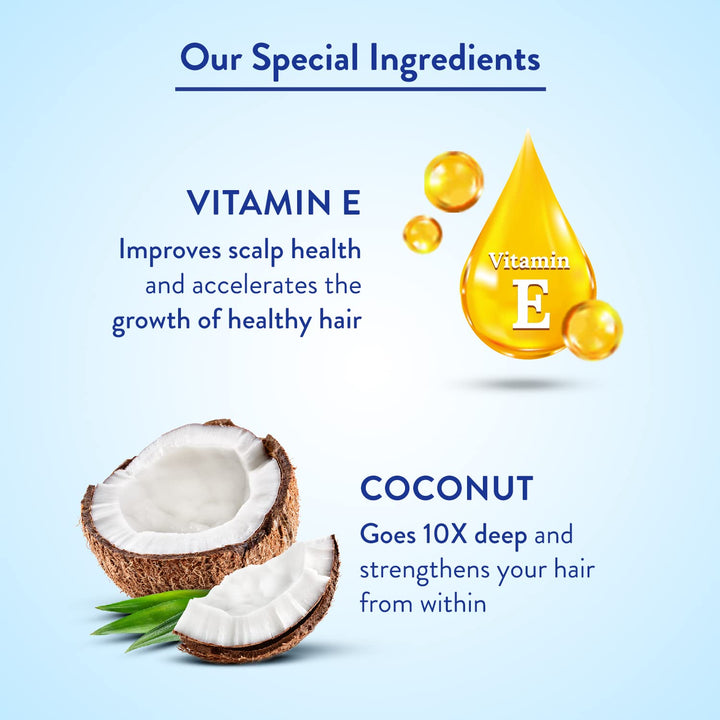 Parachute Advansed Gold Coconut Hair Oil, Pure Coconut Oil, Vitamin E for Long, Strong & Gorgeous Hair, 400 ml