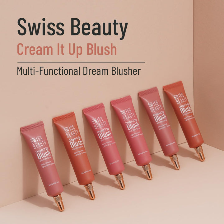 Swiss Beauty - Cream It Up Blush Natural Flush Shade No. 2