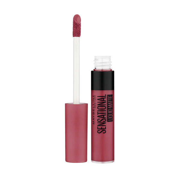 Maybelline - New York Sensational Liquid Matte Lipstick, Weightless Comfort - 23 Untamed Rose 7ml