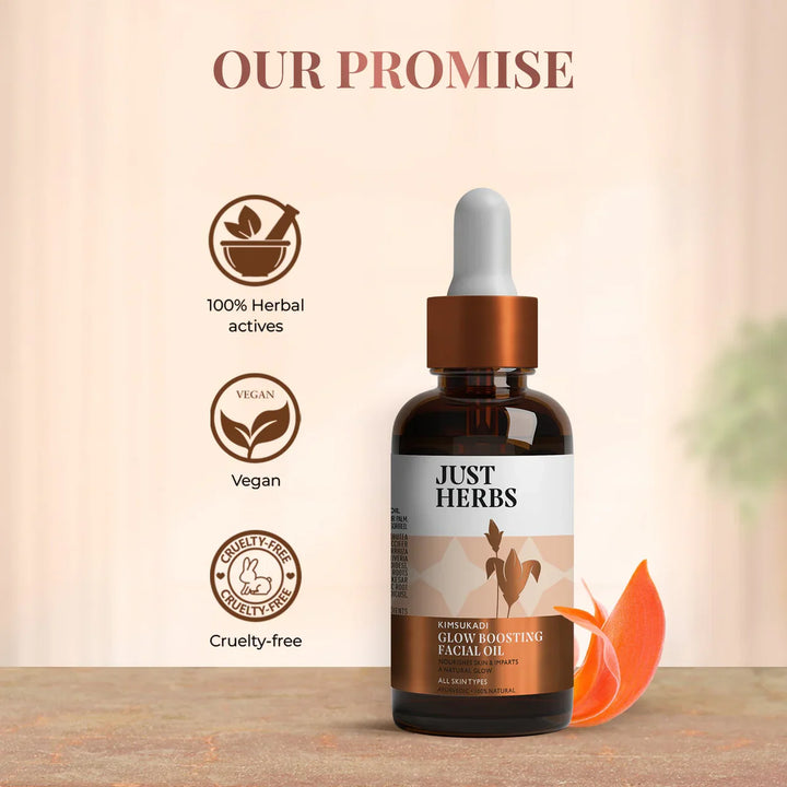 Just Herbs - Kimsukadi Tail: Glow Boosting Facial Oil 30 ml