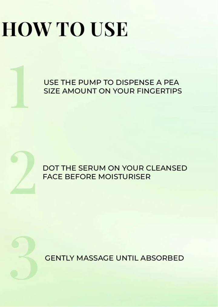 Just Herbs - Glow Boosting Face serum with Gotukola and Indian Ginseng 30ml