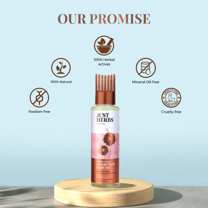 Just Herbs - Javakusum Hair Oil 100ml