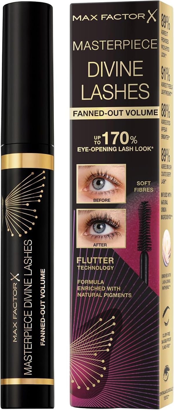 Max Factor Masterpiece Divine Lashes Volumizing Mascara 8ml Rich Black