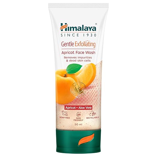 Himalaya Gentle Exfoliating Apricot Face Wash 50ml