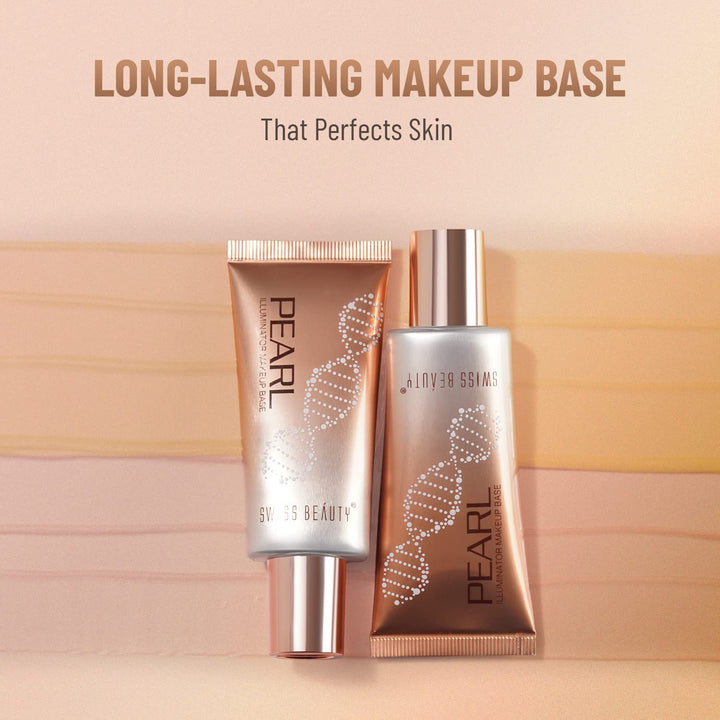 Swiss Beauty - Pearl Illuminator Makeup Base Golden Pink Shade No. 01