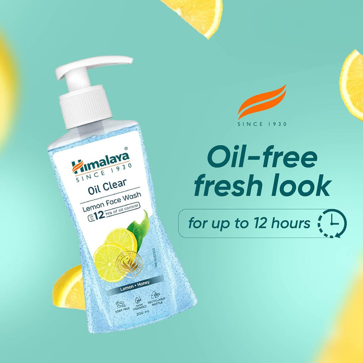 Himalaya - Oil Clear Lemon Face Wash - 200 ml
