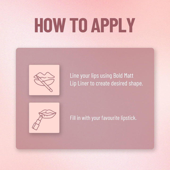 Swiss Beauty - Bold Matte Lipliner Pack Of 12 Pcs
