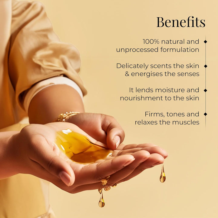 Forest Essentials - Body Massage Oil Sweet Lime & Basil 130ml